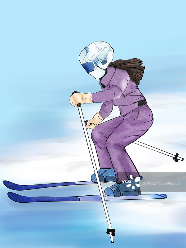 滑雪滑冰图片素材