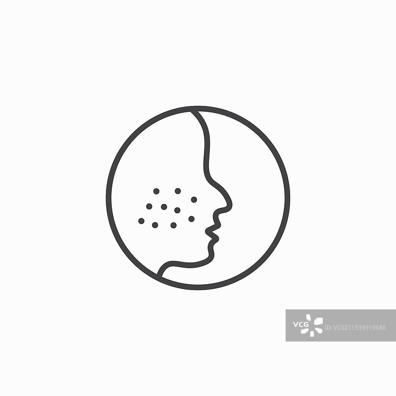 痤疮图标图片素材