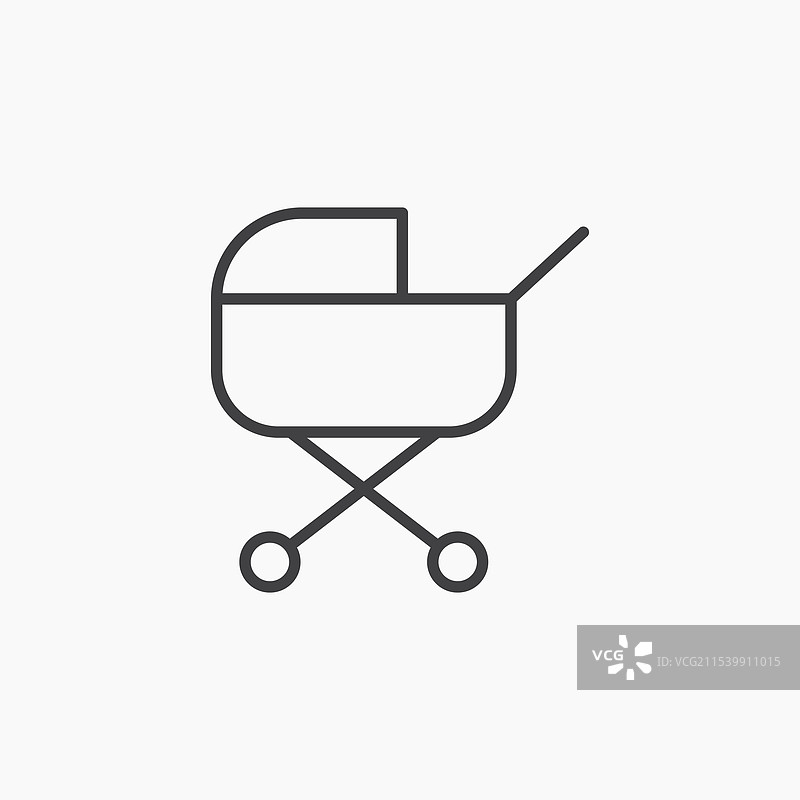 婴儿车图标图片素材