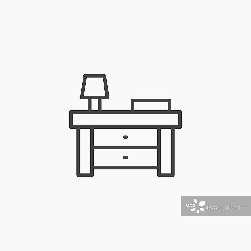 床头柜图标图片素材