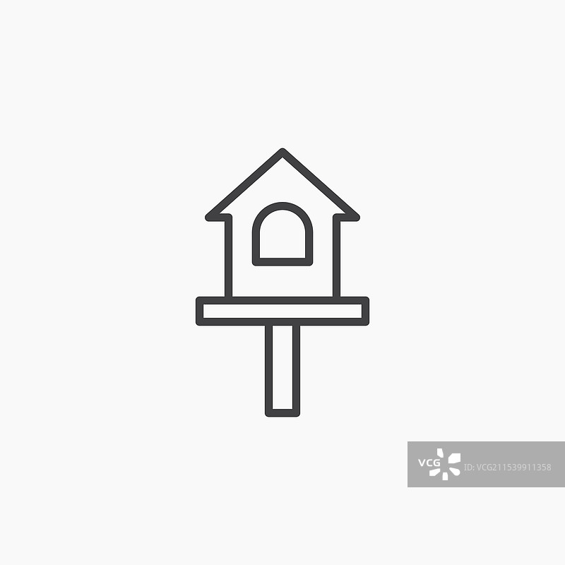 鸟屋图标图片素材
