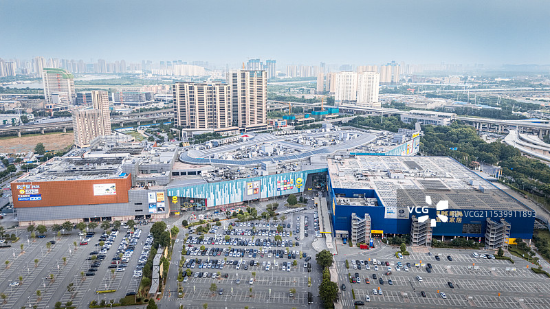 武汉荟聚购物中心&武汉宜家家居图片素材