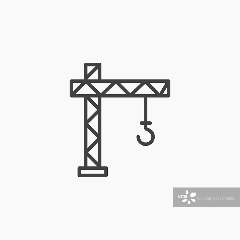 起重机图标图片素材
