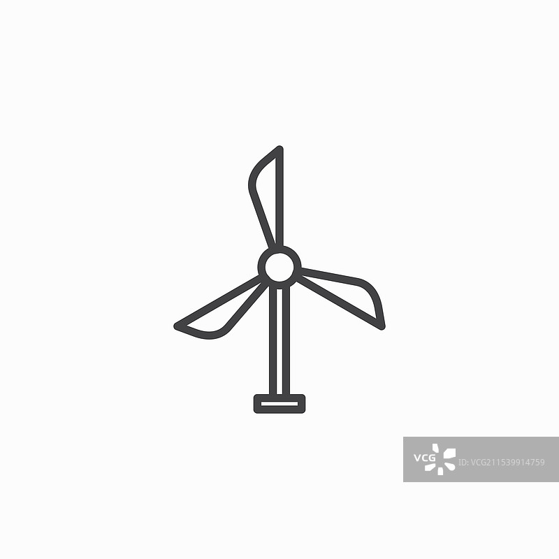 风能图标图片素材