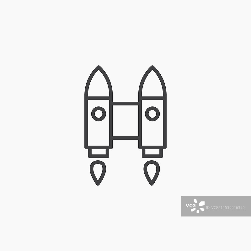 喷气背包图标图片素材