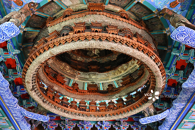 先农坛藻井（古代建筑博物馆）图片素材