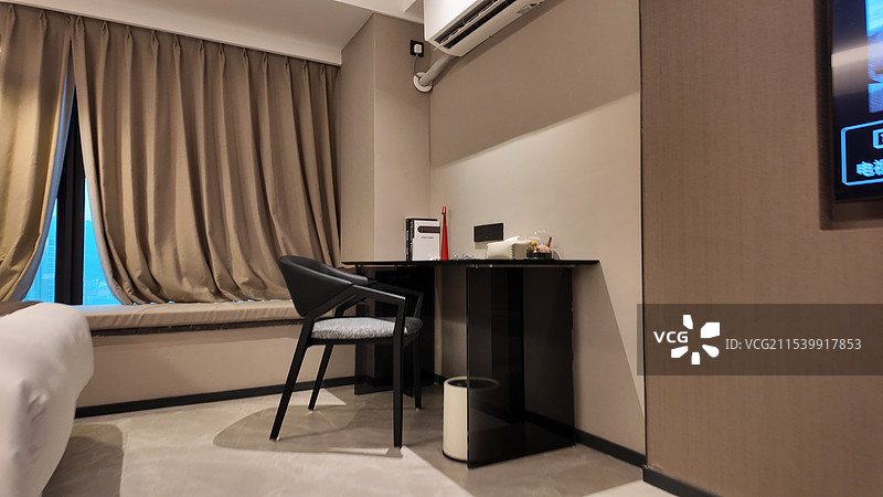 轻奢日式室内样板房家居设计酒店套件标间酒旅房间设计图片素材