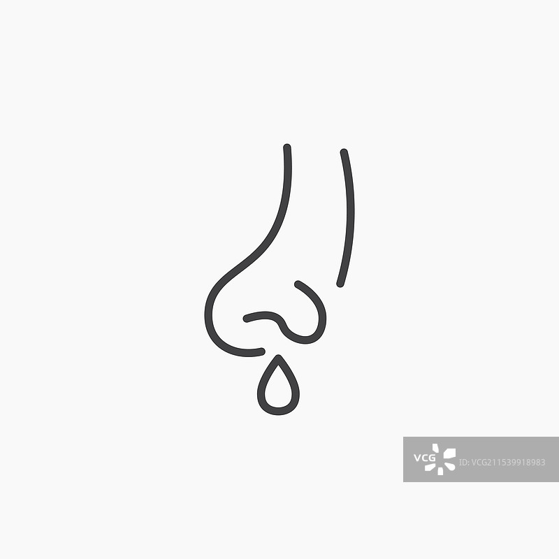鼻塞图标图片素材