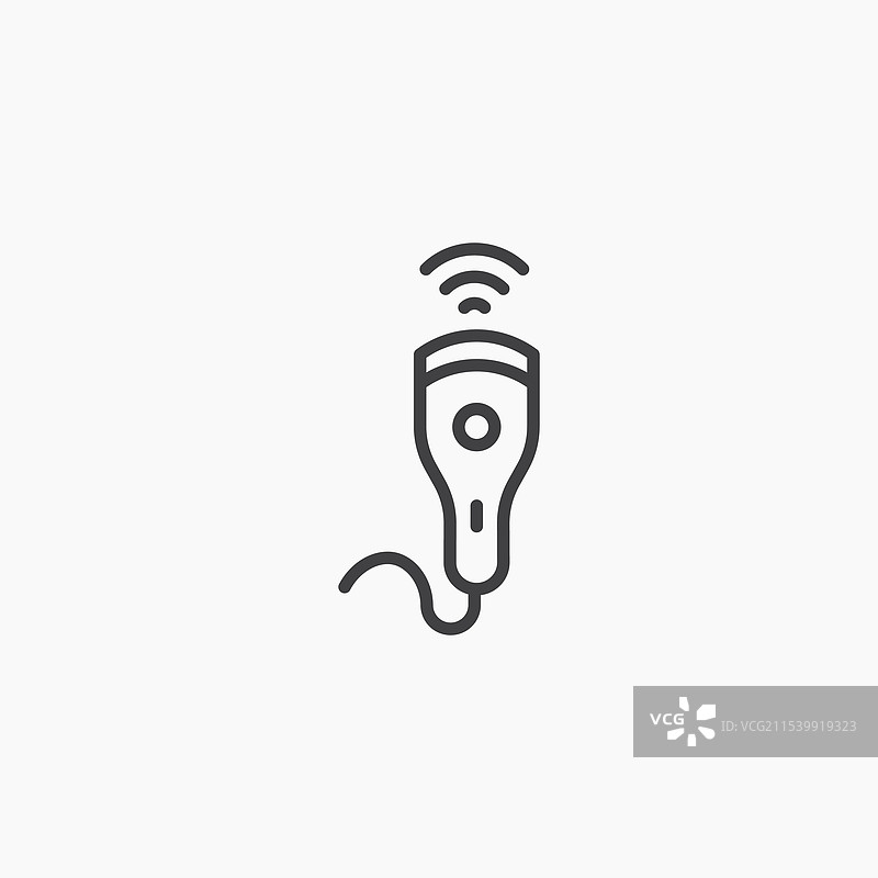 超声波图标图片素材