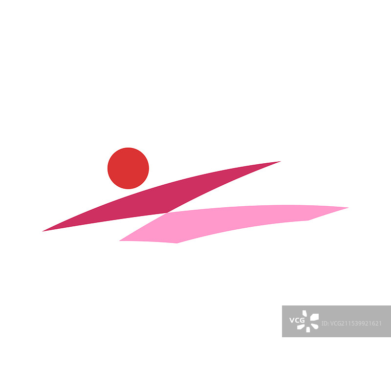 武术腿踢标志图标设计元素图片素材