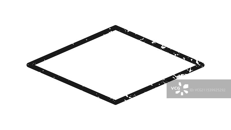 菱形的磨损边框图片素材