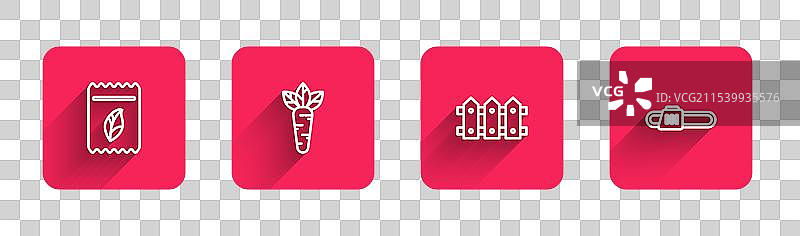 一行满是胡萝卜种子的植物图片素材