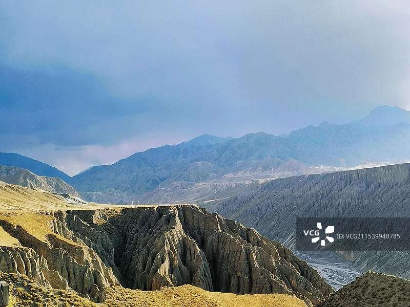 克拉玛依市独山子大峡谷图片素材