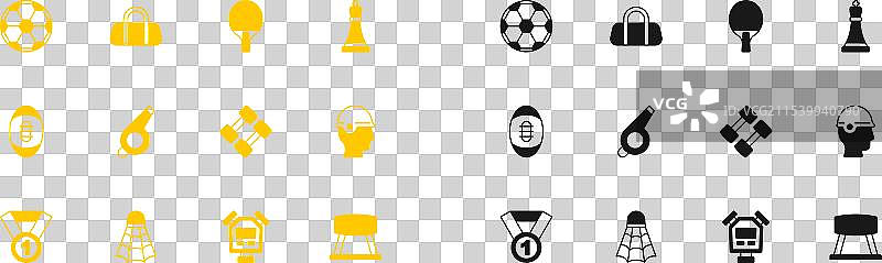 国际象棋、羽毛球、羽毛球拍、哑铃图片素材