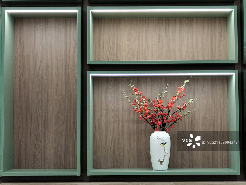 橱窗摆放小品图片素材