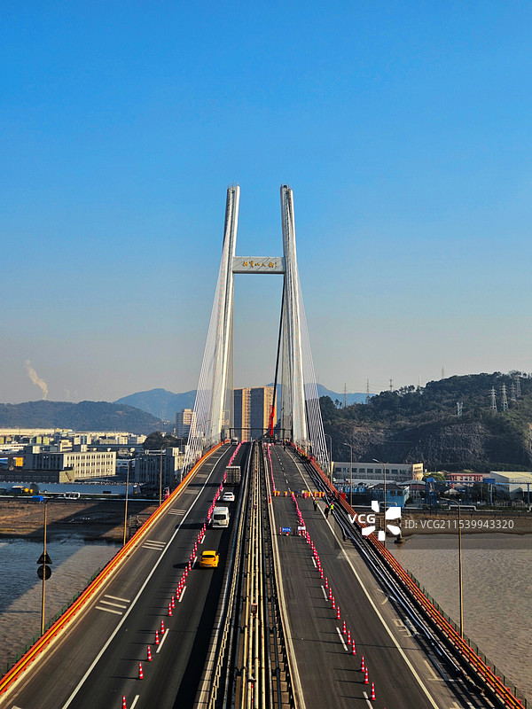 宁波招宝山大桥图片素材