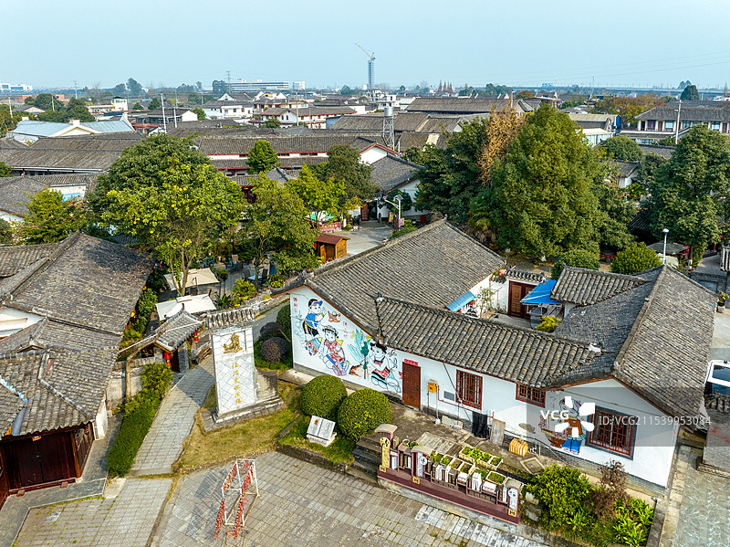 四川绵竹-中国年画村图片素材