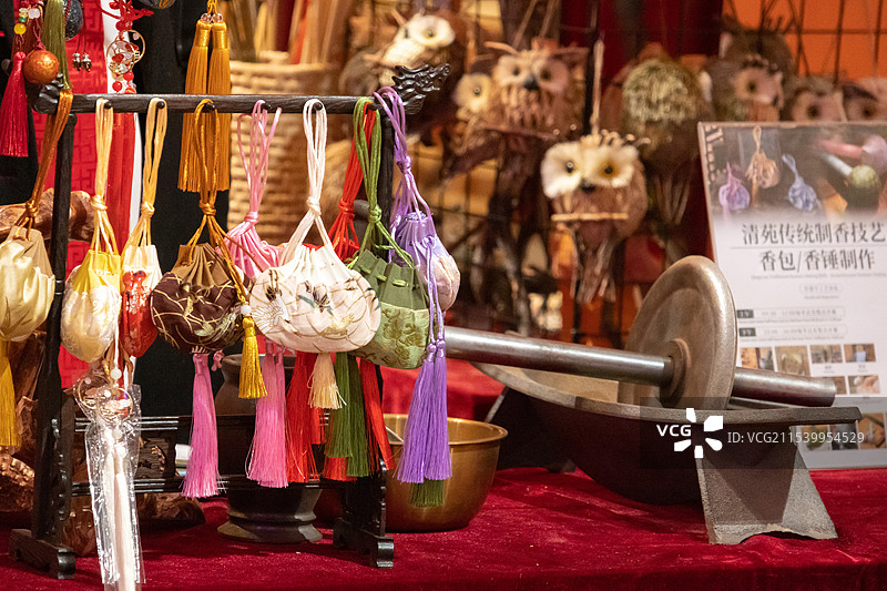 传统香囊挂饰工艺品图片素材
