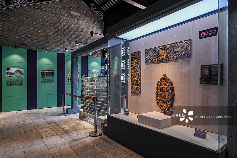 广东省广州市天河区博物馆刘氏家庙图片素材