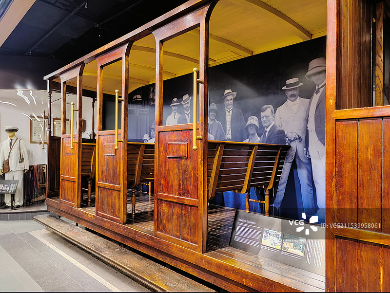 香港太平山缆车图片素材