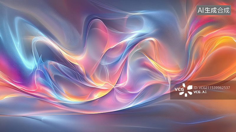 【AI数字艺术】抽象背景的全帧拍摄图片素材