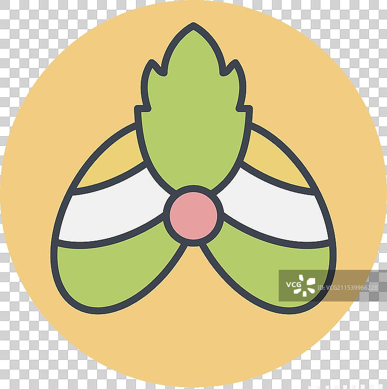 印度象征的头巾图标，颜色搭配图片素材