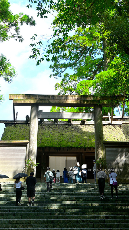 日本伊势神宫图片素材