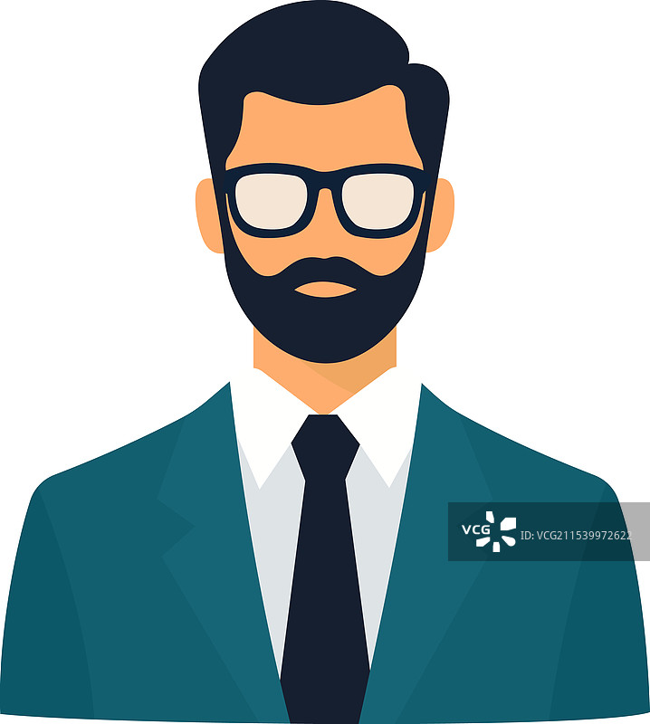 一位专业的商人图片素材