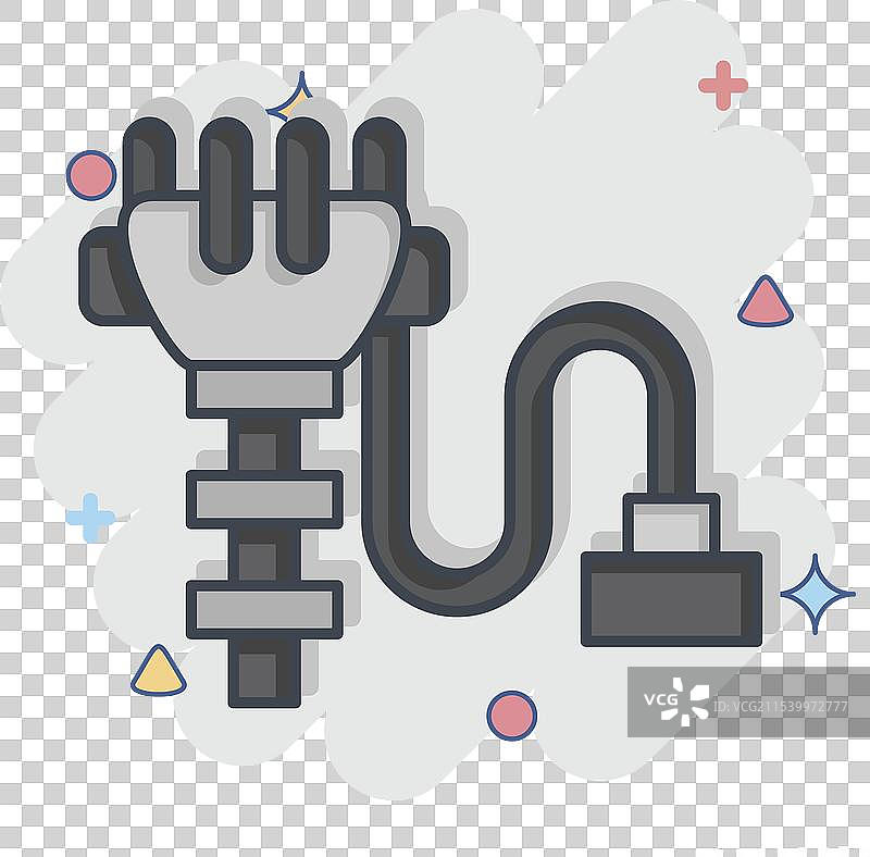 与汽车维护相关的点火帽图标图片素材