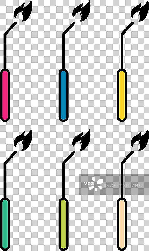 焊接技术图标金属工具套件图片素材