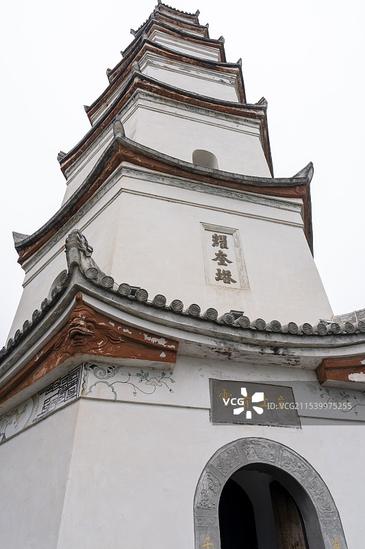 重庆奉节夔州古城耀奎塔图片素材