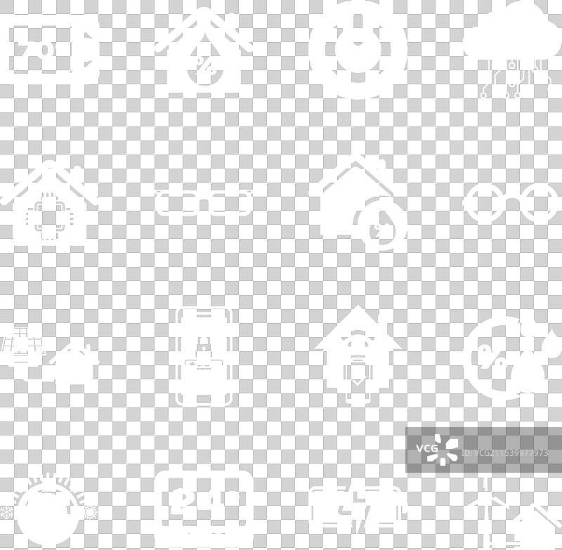 带有风力涡轮机的房屋和湿度计玻璃图片素材