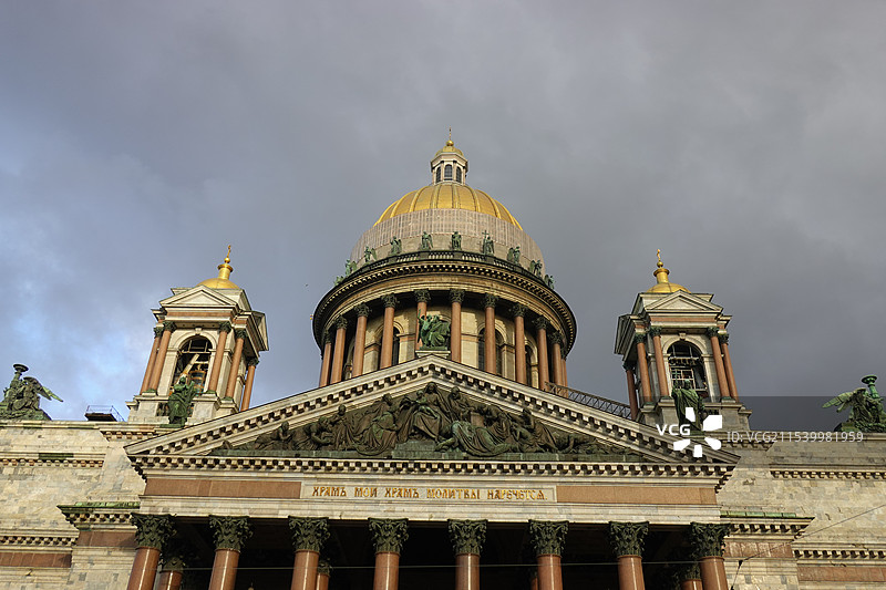 圣以撒大教堂Исаакиевский собор图片素材