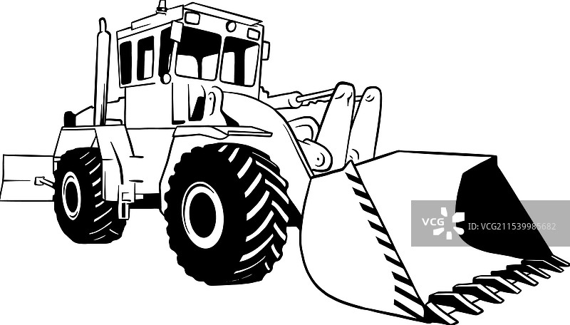 轮式装载机 - 重型设备 - 重型机械图片素材