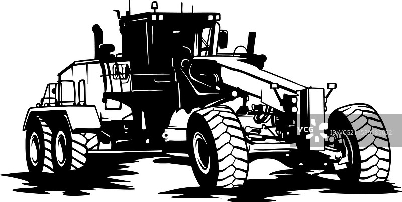 平地机 - 重型机械图片素材