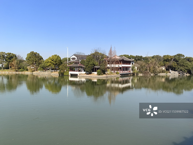 上海市，嘉定区华亭人家图片素材