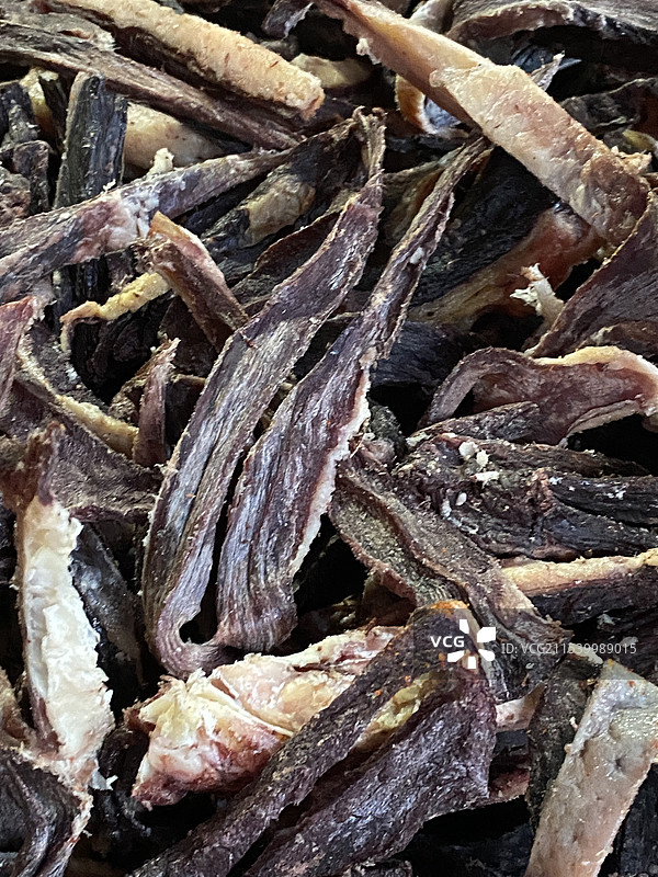 风干牦牛肉图片素材