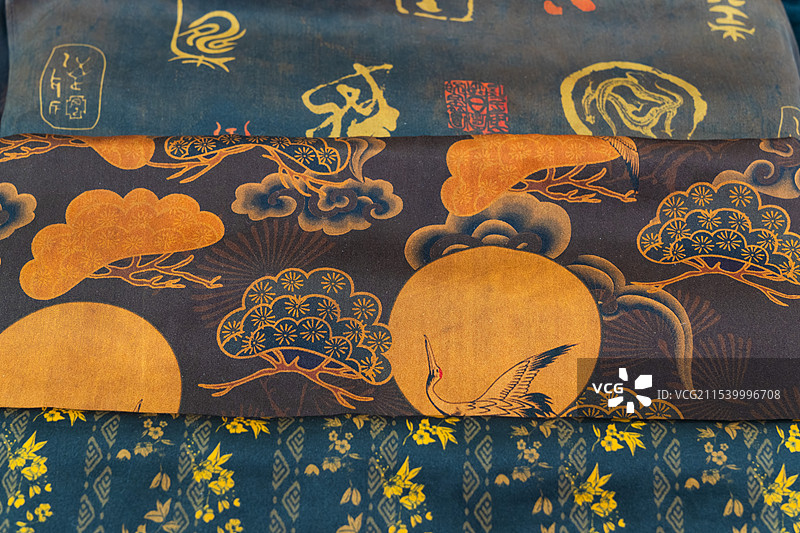 顺德香云纱图片素材