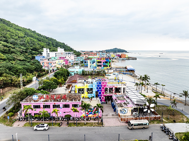 中国广东省汕尾市陆丰市金厢银滩景区图片素材