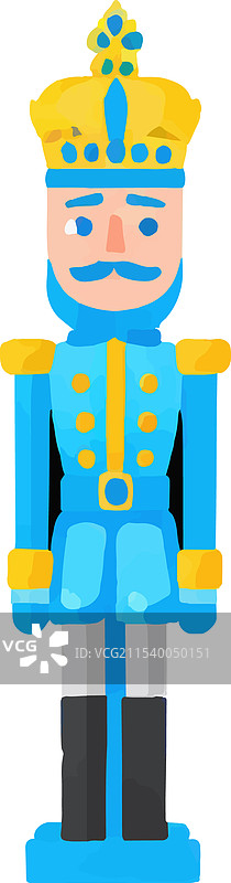 节日气氛中的胡桃夹子玩偶与圣诞老鼠军团舞台图片素材