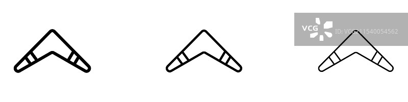 回旋镖图标图片素材