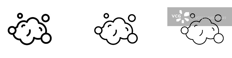 泡沫图标图片素材