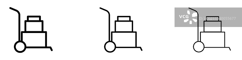 手推车图标图片素材