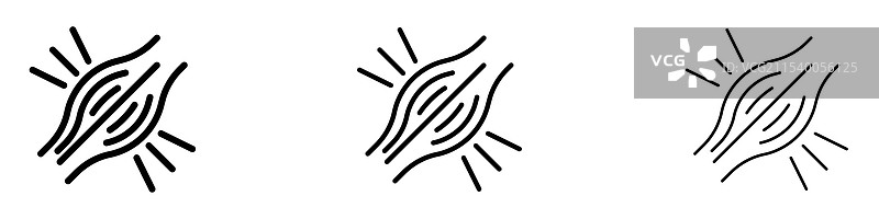 肌肉疼痛图标图片素材
