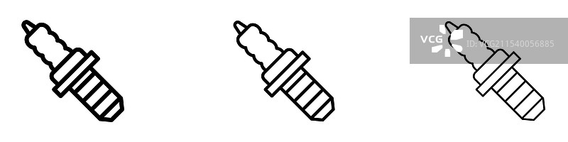 火花塞图标图片素材