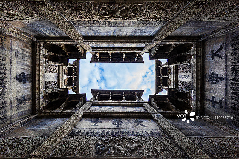 歙县，徽州古城，许国石坊图片素材