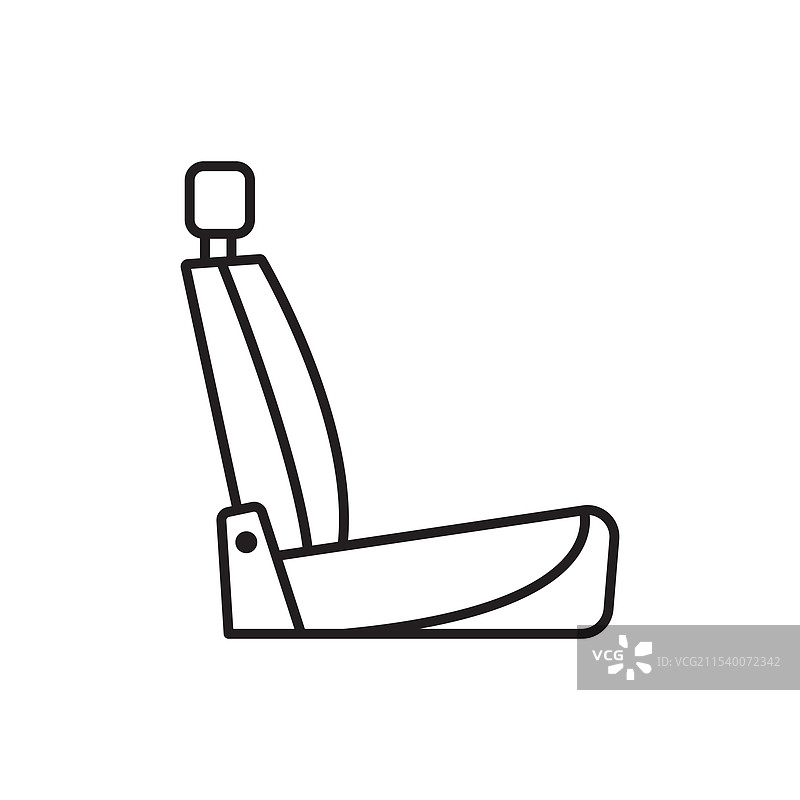 汽车座椅图标图片素材