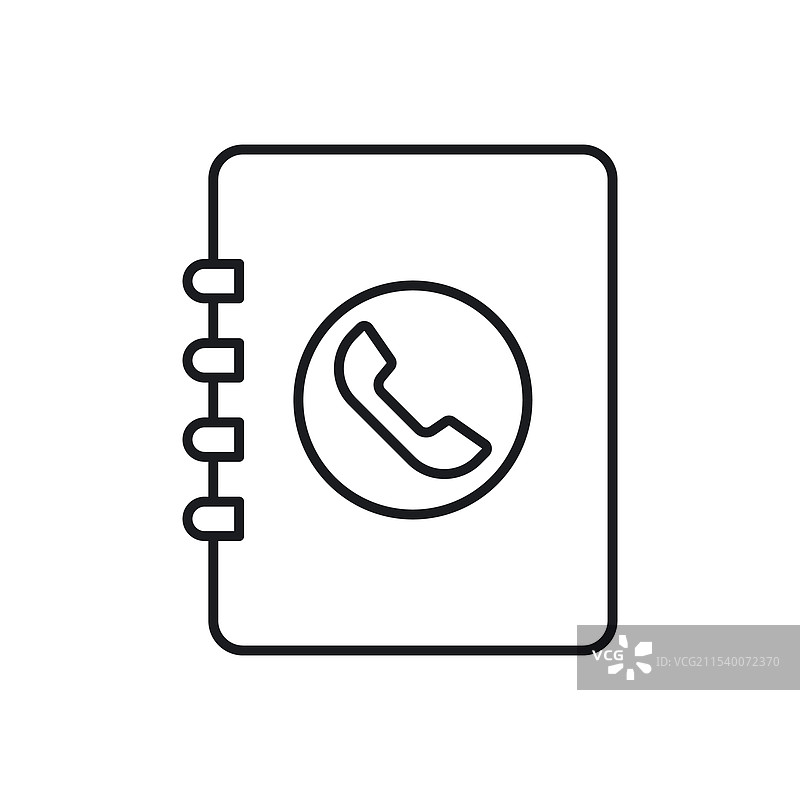 通讯录图标图片素材