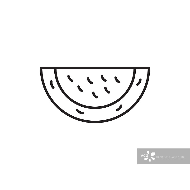 西瓜图标图片素材