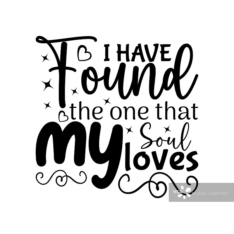 我找到了我灵魂所爱的那个人。图片素材